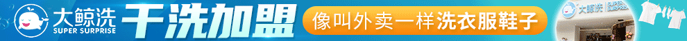 大鲸洗精致洗衣加盟